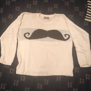 LF Mustache Sweater